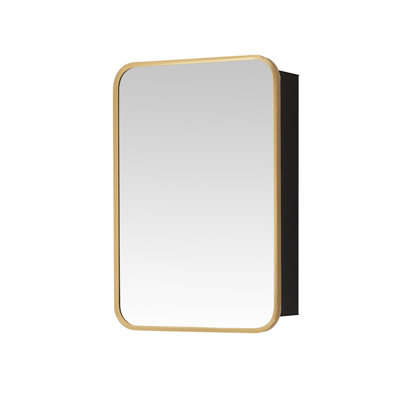 Lagos Rectangular Framed Medicine Cabinet with Mirror