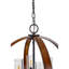 Elka 4 - Light Shaded Globe Pendant