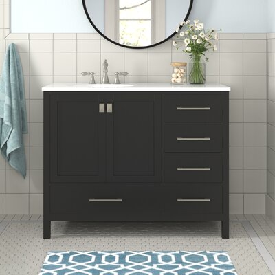 Broadview 42"" Single Bathroom Vanity Set -  Andover Millsâ¢, ACC752F7C7E04BAE9C405702C74AD428