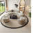 Semi-circular curved shaped movable corner sofa