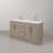 Hugo 60'' Double Bathroom Vanity with Carrara Marble Top-781705960
