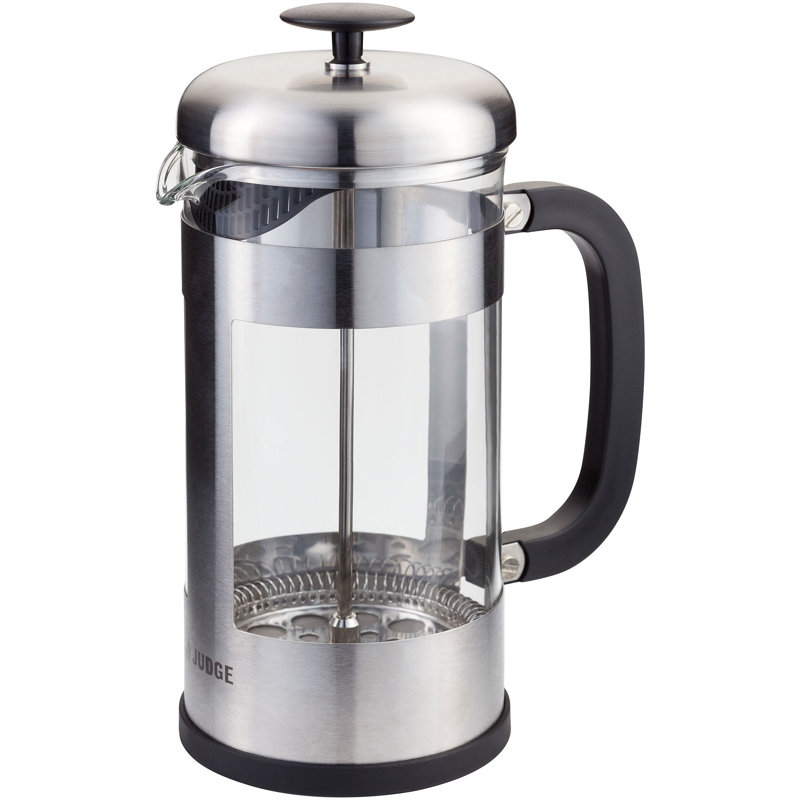 Judge, Coffee - Glass Cafetiere, 8 cup, Satin