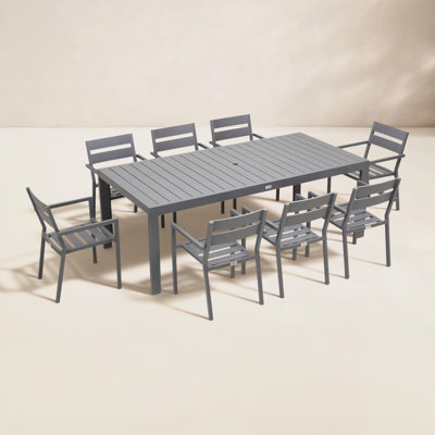 Morje 87" Sunbrella® Patio Dining Set