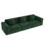 Lit convertible de 118 pouces, configuration flexible, style canapé-lit, combinaison pour trois personnes, utile dans les espaces de travail-1805028504
