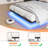 Floating Bed Frame With Charging Station, LED Bed Frame With Storage Headboard-445040599