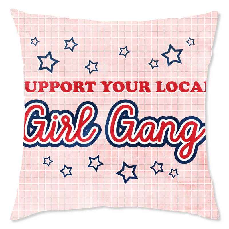 Housse et insert de coussin carré Empowered Women