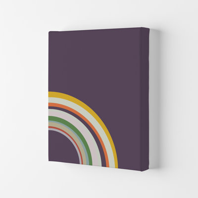 Pair of Nursery Rainbow Right B 1 Piece Wall Art