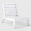 Chaise sans accoudoirs à assise profonde avec coussins-77886105-77886107