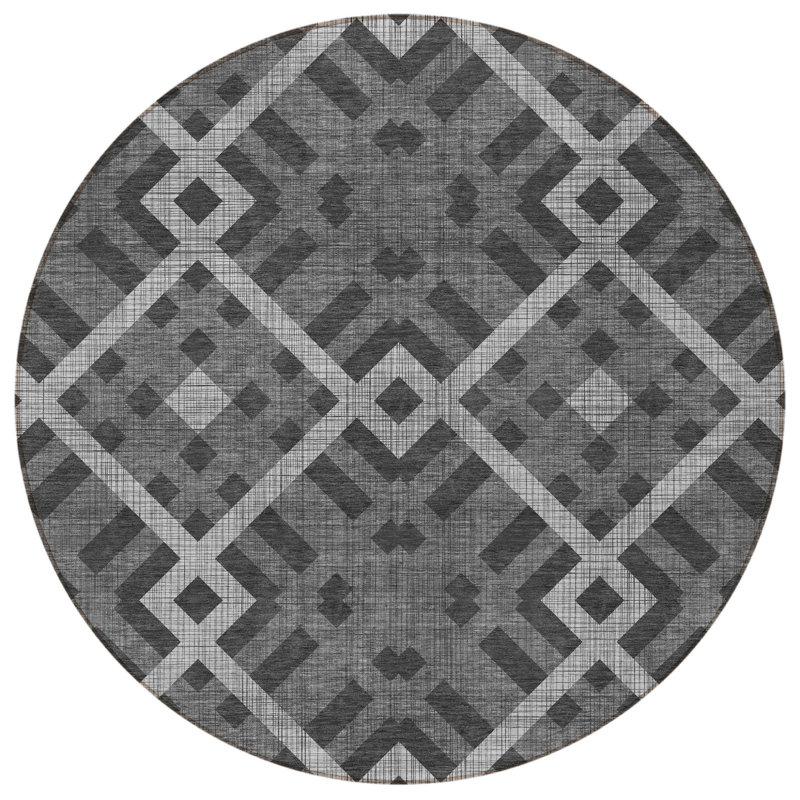Tapis rond 8 po