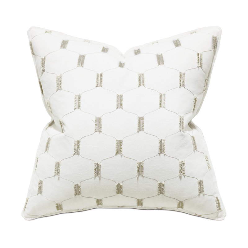 Filmore Square Pillow Cover & Insert, Polyester