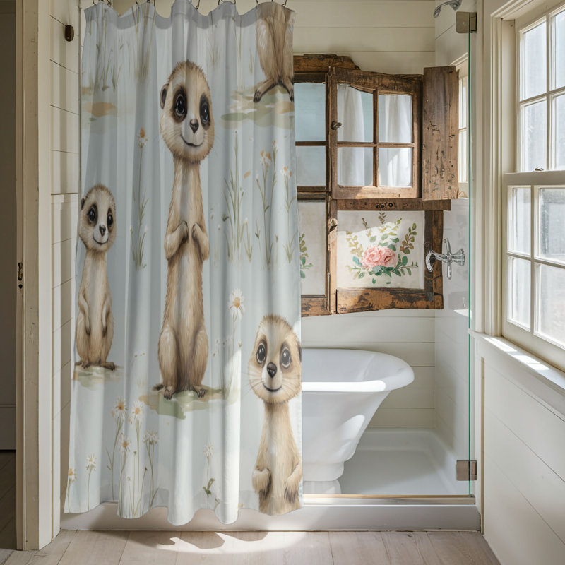 Baby Watchers - Rideau de douche Premium, L 71 po x L 74 po