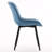 Modern Dining Chairs Faux Leather Upholstered Kitchen Chairs Side Chair With Metal Legs-453452133
