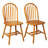 Kaneshiro Solid Wood Top Pedestal Dining Set-419974472-524086048