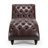 Elegant Comfort Pu Chaise Lounge For Luxurious Relaxation Indoors