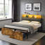 Upholstered Storage Bed