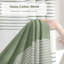 Rideau de douche en coton Sage