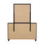 Commode double 6 tiroirs avec miroir Droskyn-868905193