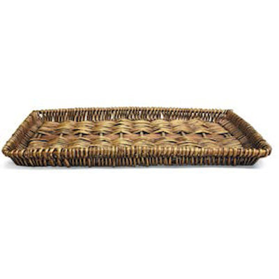 Panier à mèche/en rotin rectangulaire