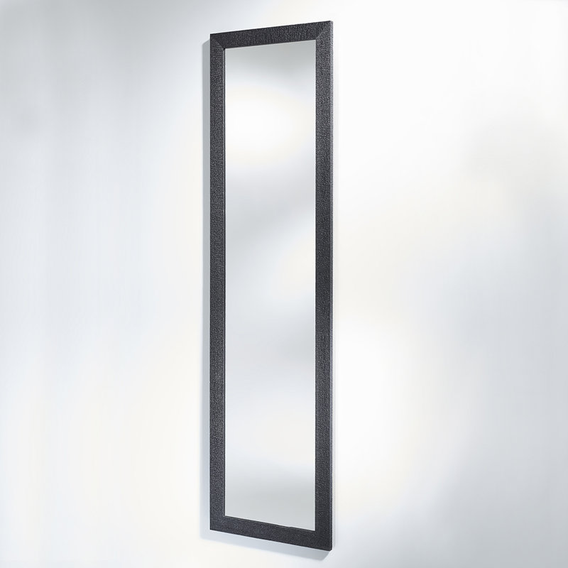 Rosella Wood Flat Wall Mirror, 100cm H x 70cm W