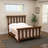 Fireside Lodge Barnwood Post Bed - Double-1459342794