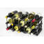 Liddle 15 Bottle Floor Wine Bottle Rack-12254758