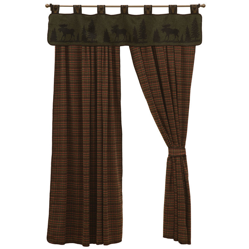 Moose Room Darkening Curtain Single Panel
