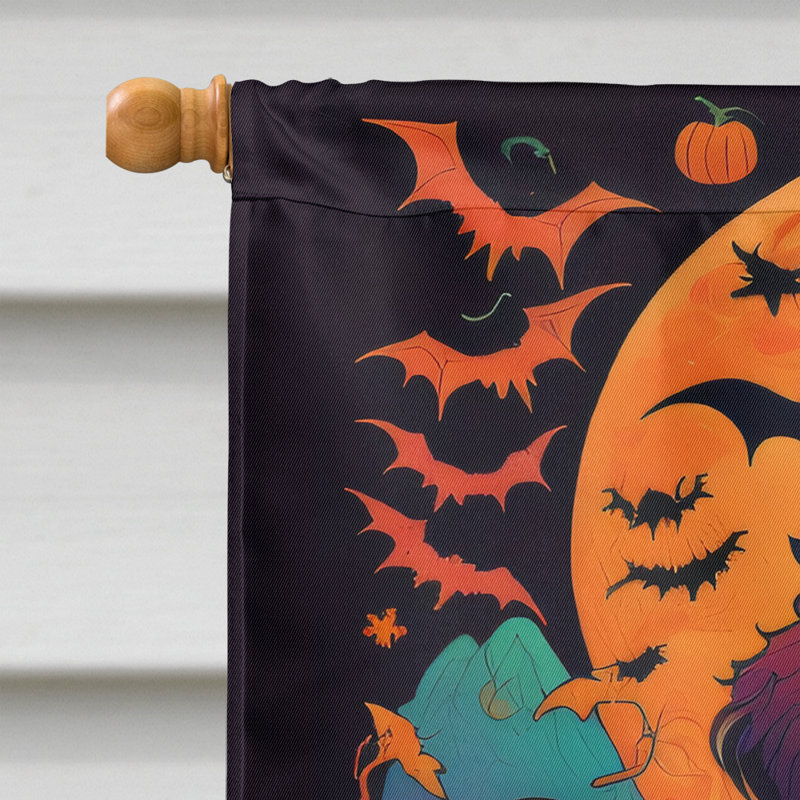 Drapeau de jardin en polyester double face Jakameron, 40 po x 28 po