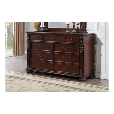 Lyndon G09400-D 9 Drawer Dresser , Cherry