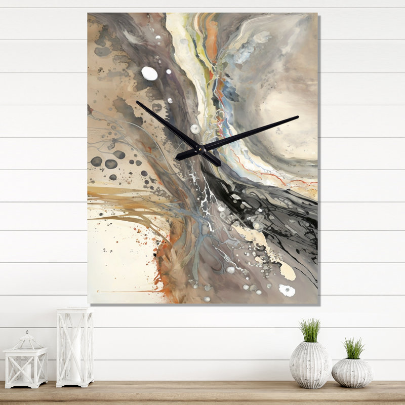 Horloge murale Subtile Serenity, H 40 po x l 30 po x P 1 po