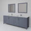 Ensemble de meuble-lavabo double, ensemble de robinet et miroirs 34 po l 84 po x P 22 po Jacques-113025138-66637750