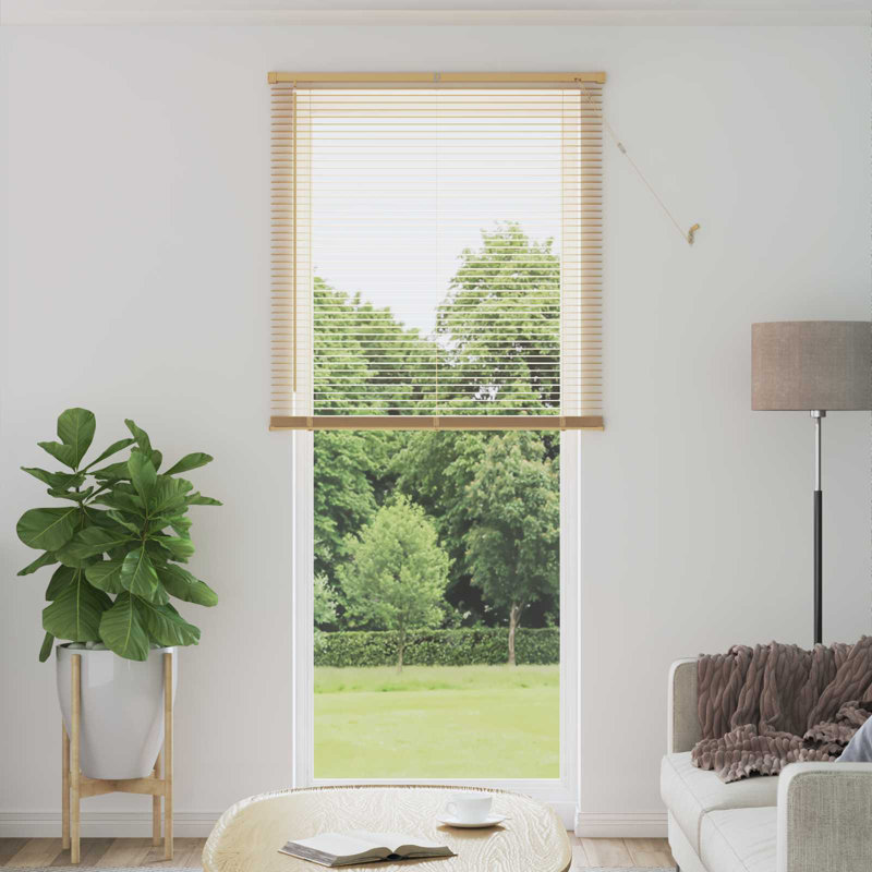Horizontal/Venetian blind, Light Brown, 70cm W x 213cm L