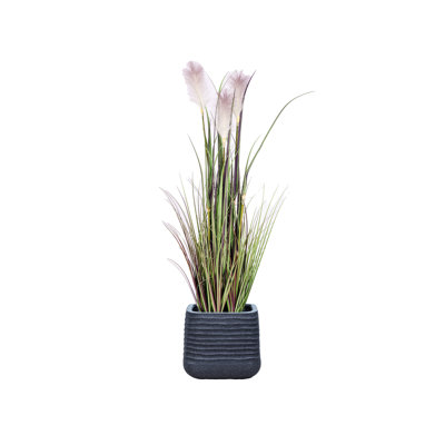 54,57 po Faux roseau en pot