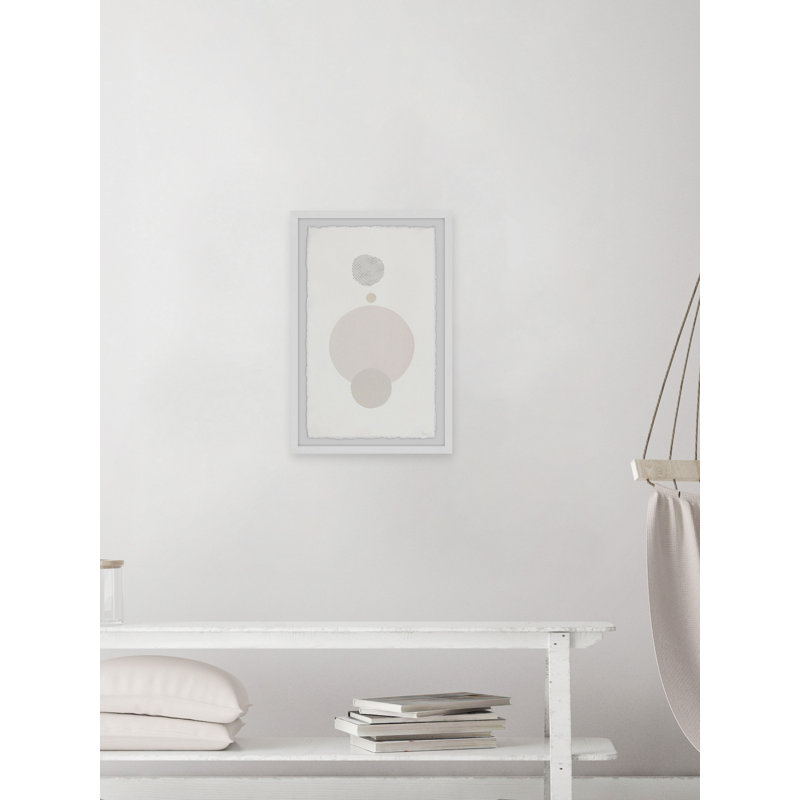 When The Universe Align by Parvez Taj - Single Picture Frame Painting, 12" H x 8" W x 1.5" D