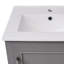 Meuble-lavabo de salle de bain avec lavabo en céramique - bois massif +, armoire de 20 po, charnières à fermeture en douceur, style élégant-1165349582-1165349587