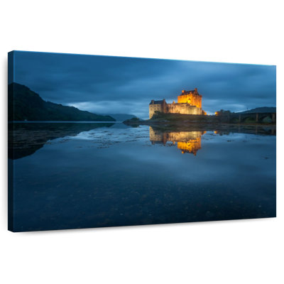 Lilie Castle On An Island Scotland