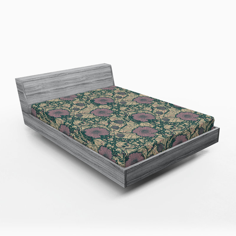 Drap-housse gothique Ambesonne Witchy Goth, Drap-housse grand