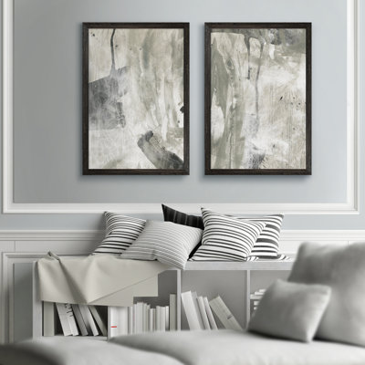 « délavé iii » par vincent van gogh-2 pièces, ensemble de 2 reproductions d’art sur image