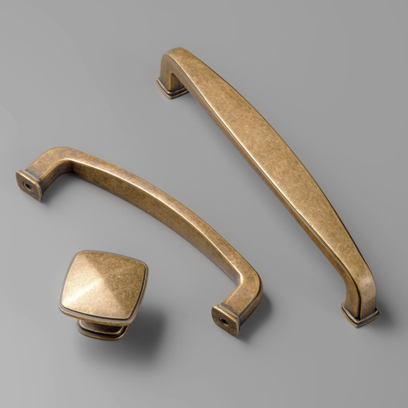 Bar Pull Multipack, Laiton antique, 5"