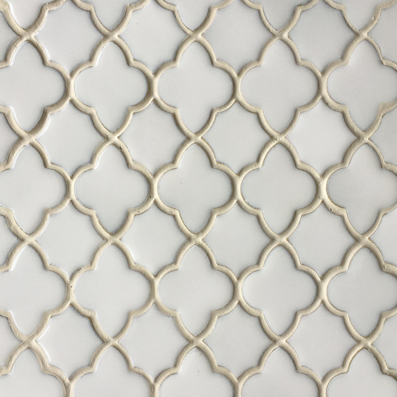 Carreau de mosaïque en porcelaine Arabesque, Hayrick