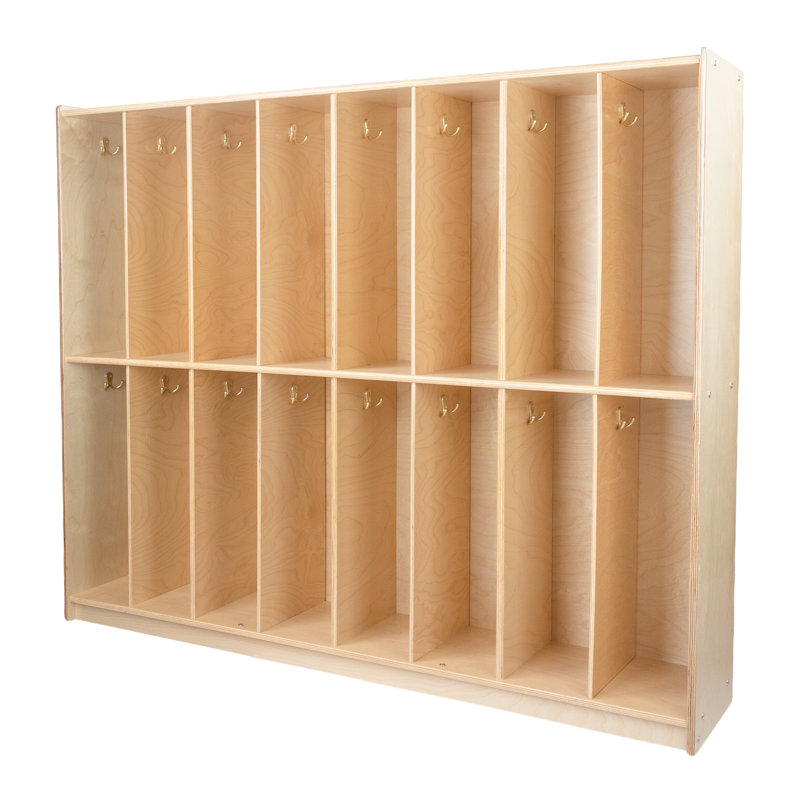 Contender (16) Section Wooden Locker, No