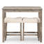 Taupe 3 Counter Height Dining - Comfortable Seating And Table Wood In Stools &