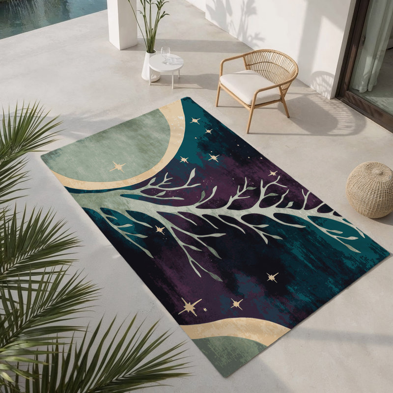 Tapis intérieur et extérieur Emerald, Rectangle 5 pi x 7 pi