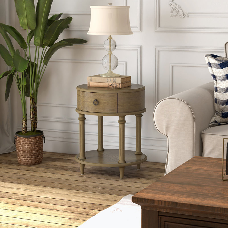 End Table, Natural