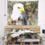 Tête d'aigle animal avec textures-28503731