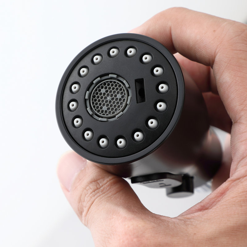 Robinet de cuisine noir Scratch Matte