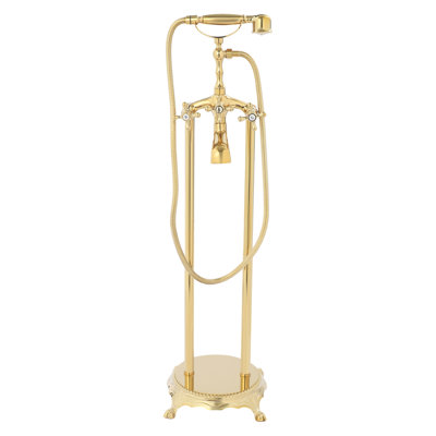Floor-Mounted Tub Filler