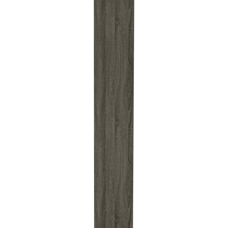 Bibliothèque à 8 tablettes en gris patiné - élégante et pratique pour les bibliothèques et les salons