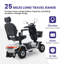 Scooter de mobilité robuste S500-GREY