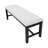 60.4" W 6-PC DINING SET, CHARCOAL