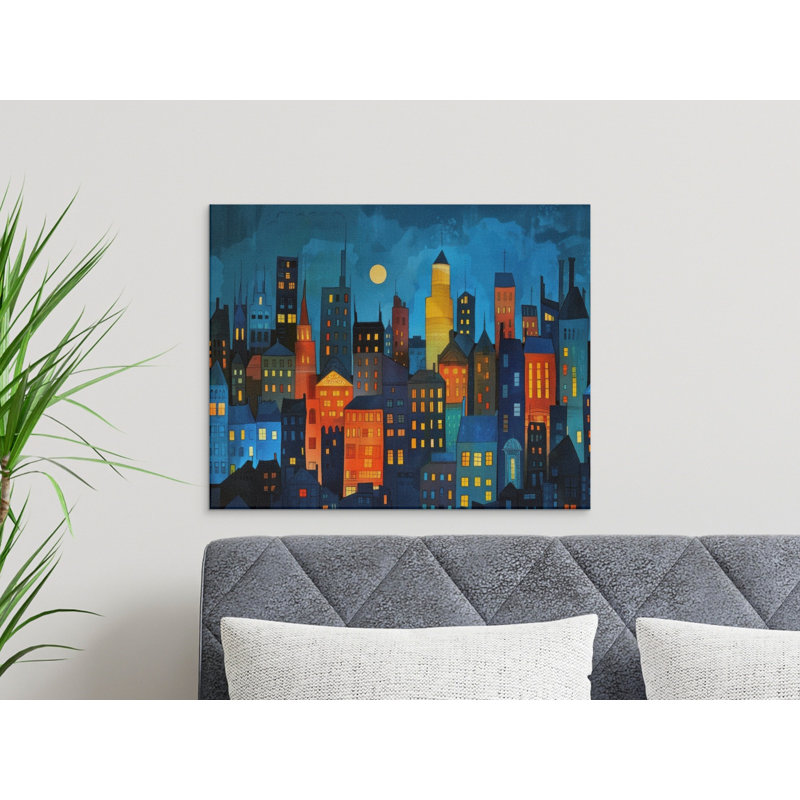 1 Piece Wrapped Canvas Wall Art Set, 40x30